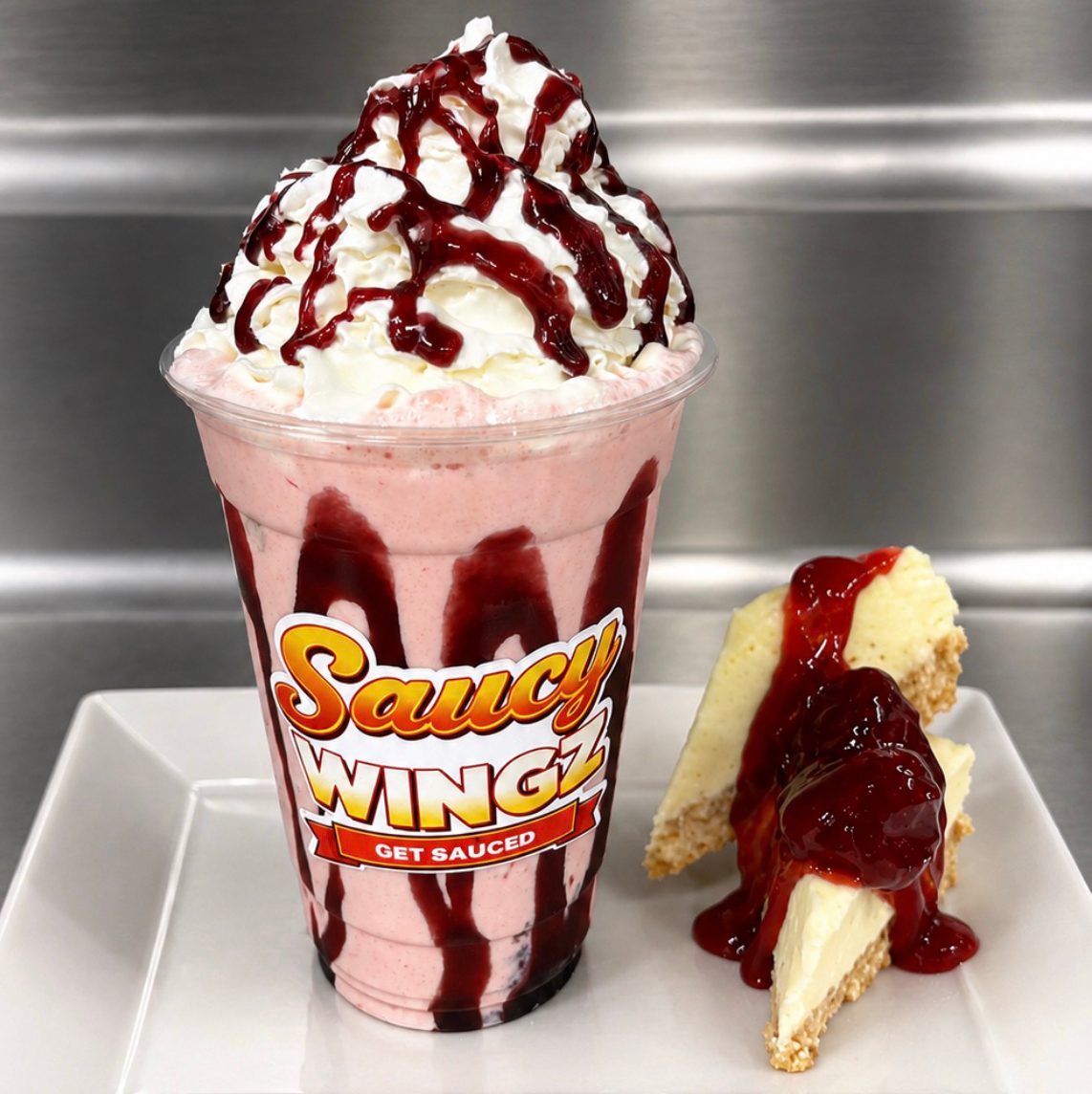 Strawberry Cheesecake.