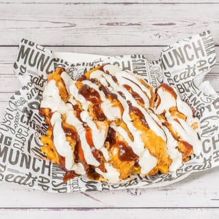 Loaded Honey Waffle Fries