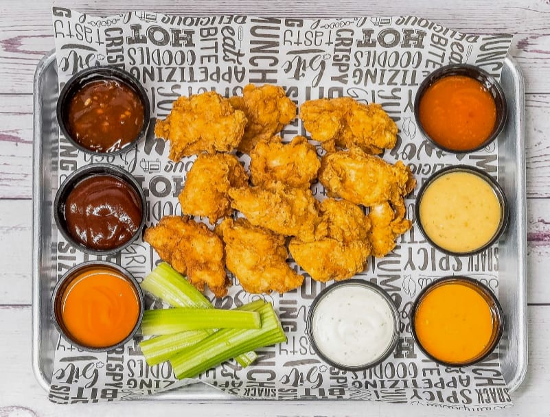 20pc Boneless Wings.