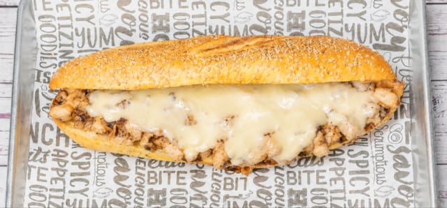 Chopped Chicken Cheesesteak.